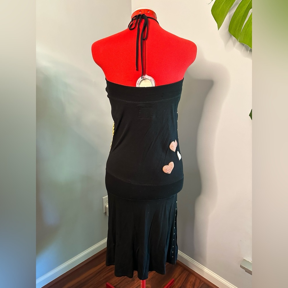 Vintage Soul Revival Embroidered Skull Dress - Picture 3 of 5